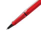 LAMY Safari Medium Tip Roller Ball Pen | Sturdy Plastic, Shiny Red | Metal Clip, Ergonomic Grip Refillable Pen Rollerball Refill M 63 Blue, Waterproof Brand: Lamy